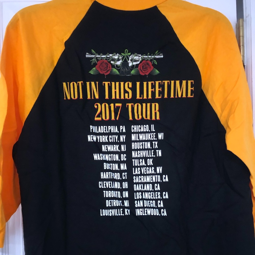 Guns N Roses Authentic Merch Tour Shirt